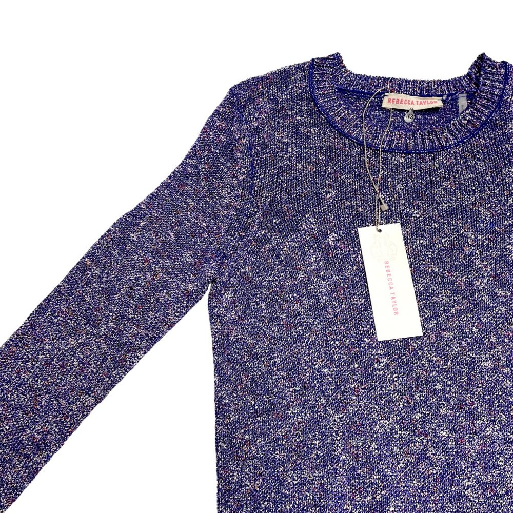 Rebecca Taylor Confetti Knit Pullover - XS - Picture 3 of 12
